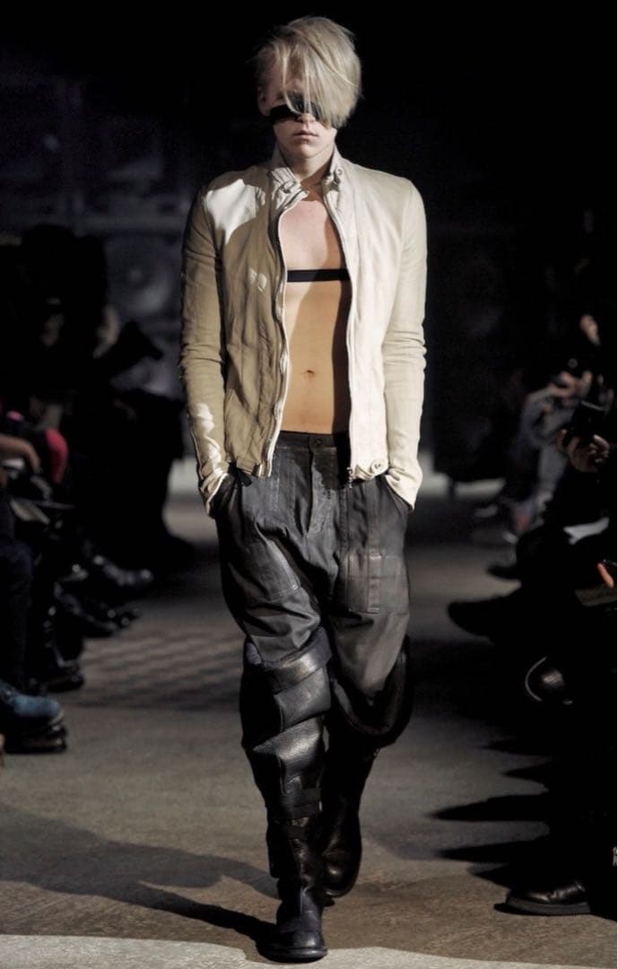 (希少) julius 08ss cow leather jacket 日本製