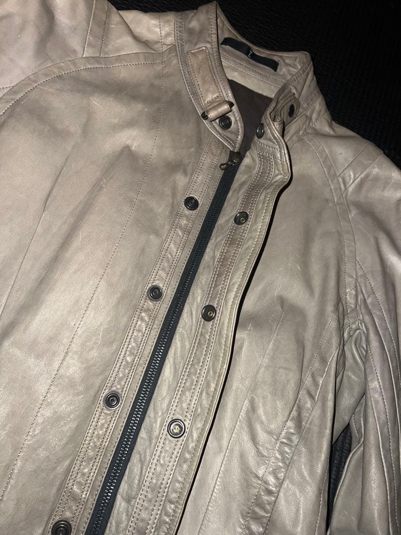 (希少) julius 08ss cow leather jacket 日本製