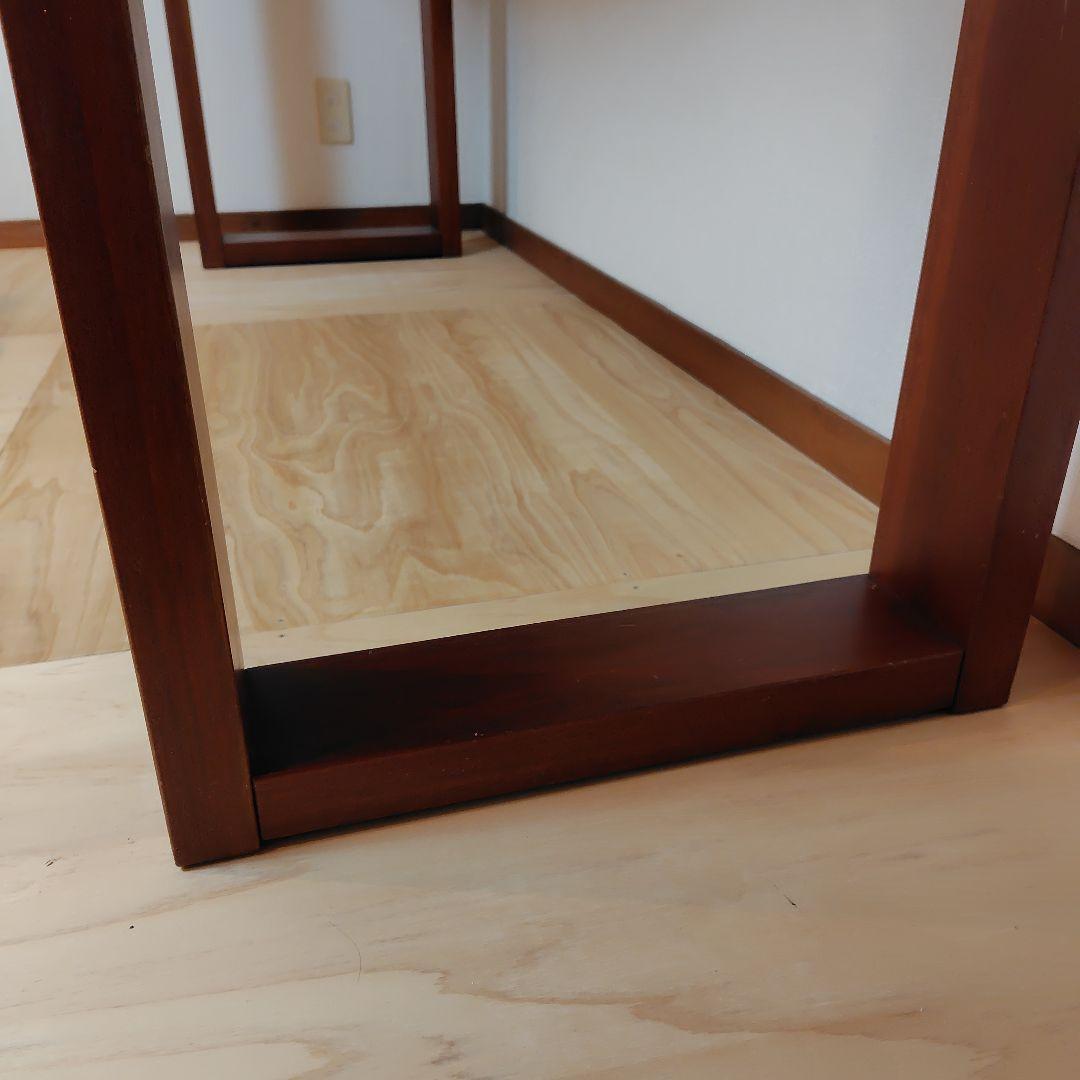 一枚板ウォルナット、スタンディングデスク、ダイニングテーブル