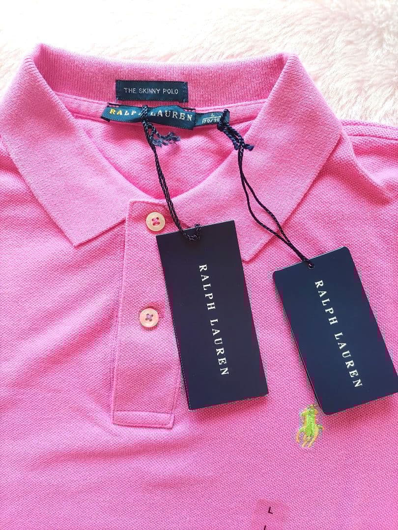 「新品未使用」RALPH LAUREN　ポロシャツ　Lサイズ　レディース