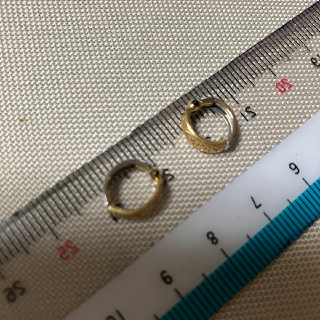 gstv K18pt900ピアリング