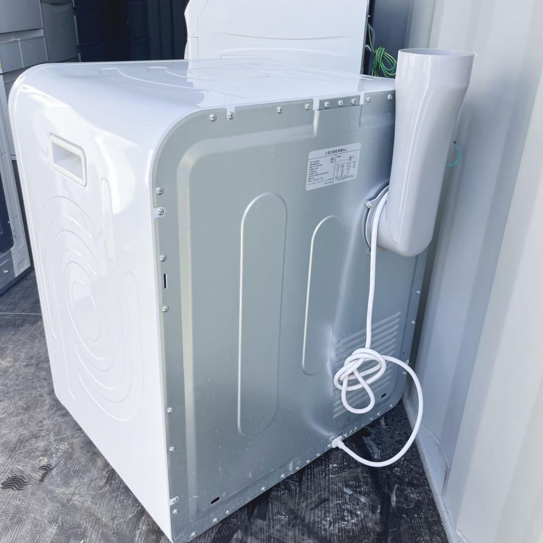 100送料無料！2022年製 工事不要6kgコンパクトサイズ衣類乾燥機！