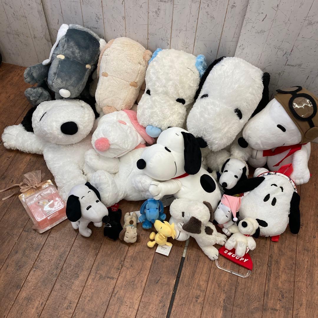 スヌーピー SNOOPY ぬいぐるみ ピーナッツ グッズ まとめ売り 大きめ