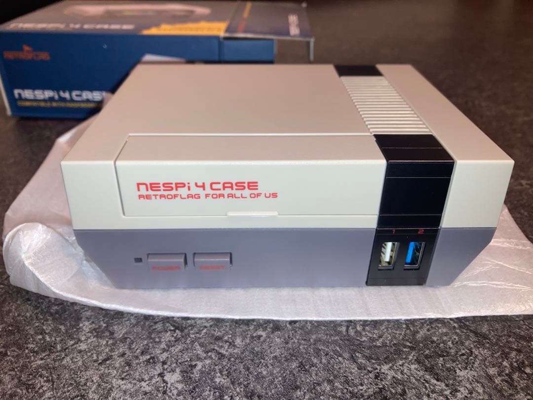 RETROFLAG Pi NESPi 4 SSDケースRaspberry pi4