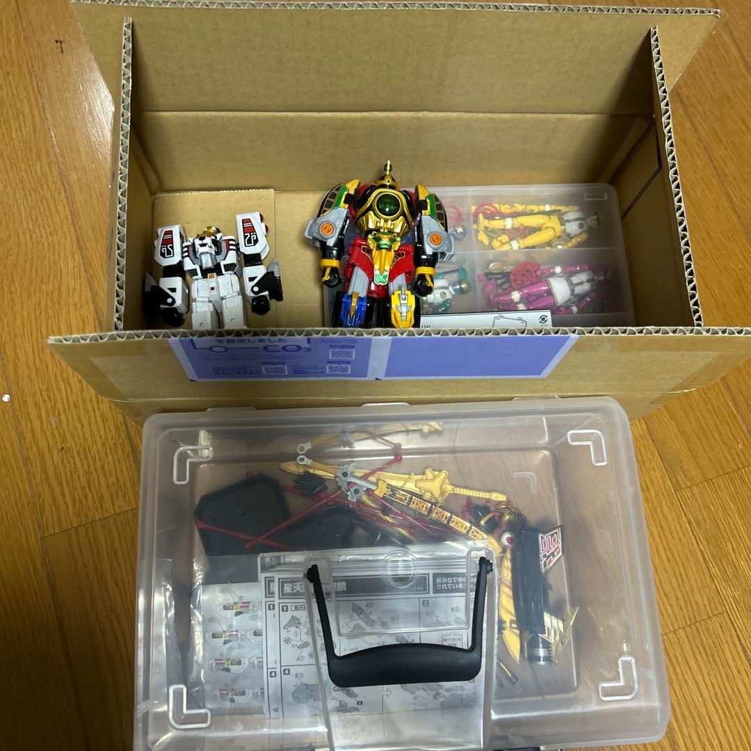 本日終了shodoミニプラ五星戦隊ダイレンジャーセット