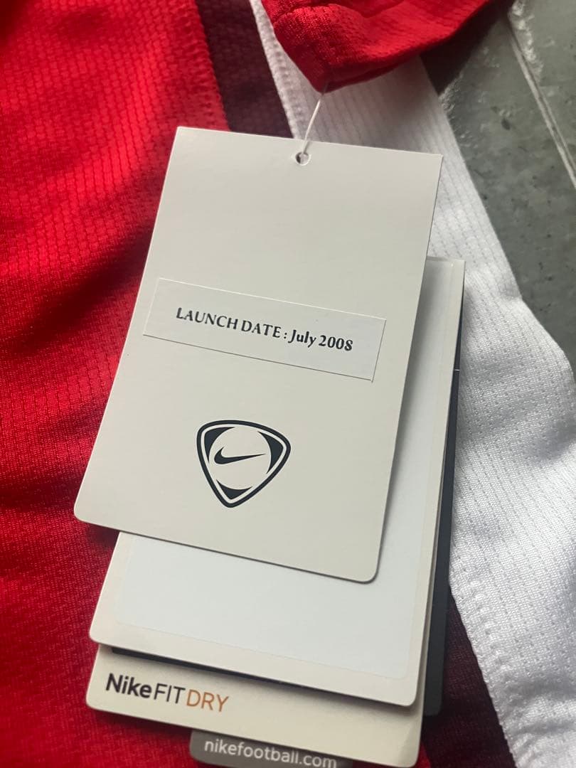 08-09 アーセナル　ナイキ　ホームユニフォーム　正規品　新品未使用タグ付き