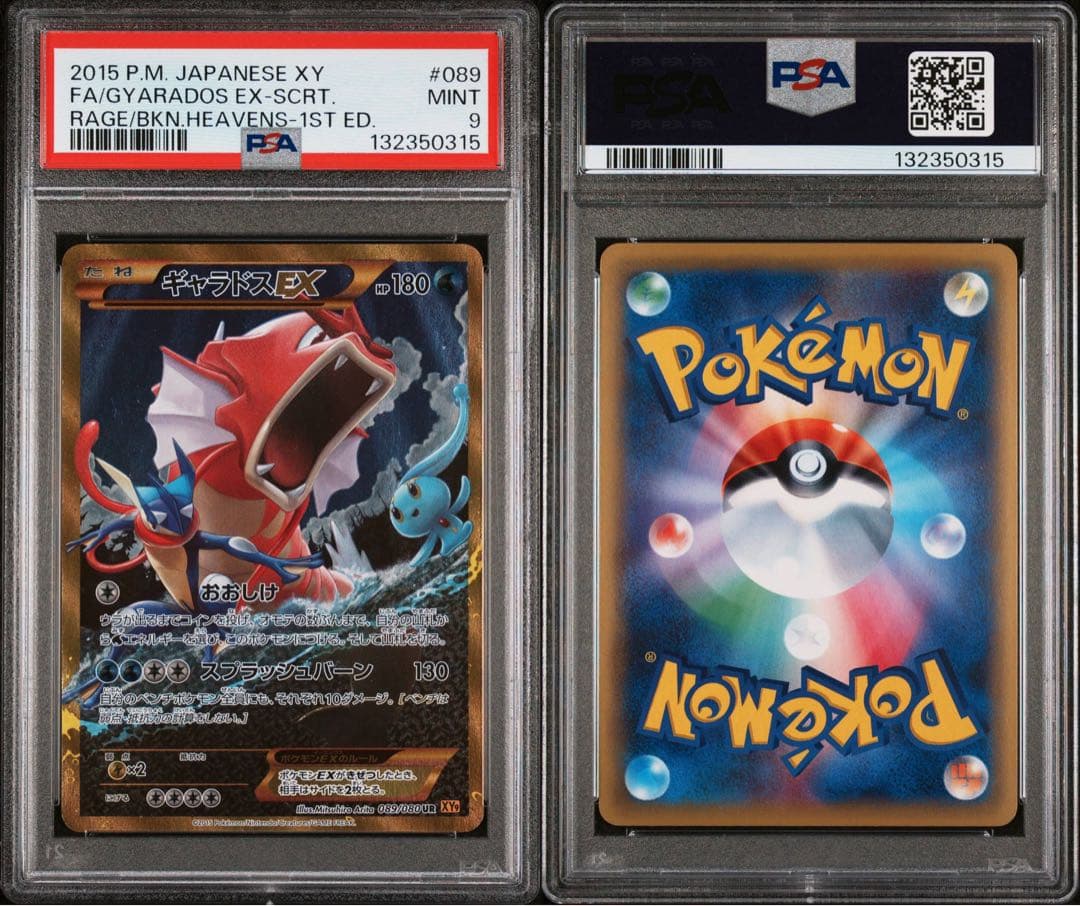 ギャラドスEX UR XY9 破天の怒り 089/080 PSA9