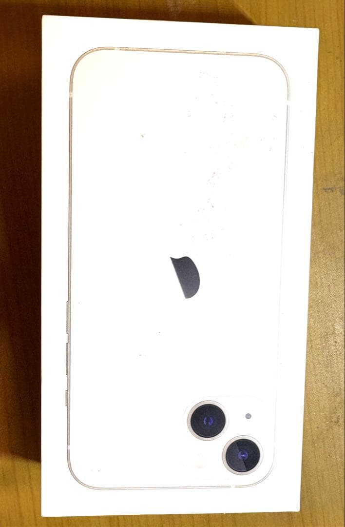 新品未使用Apple iPhone 13 エクスプレス交換品 ホワイト 本体