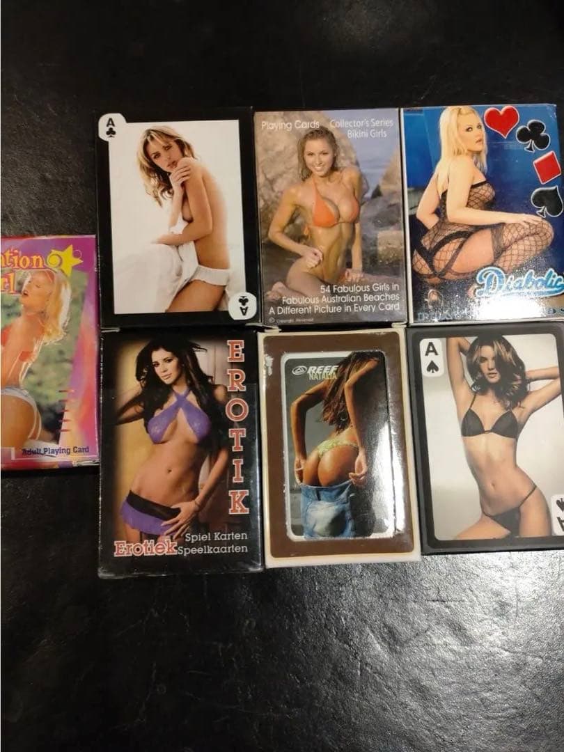 レア　トランプ　7個