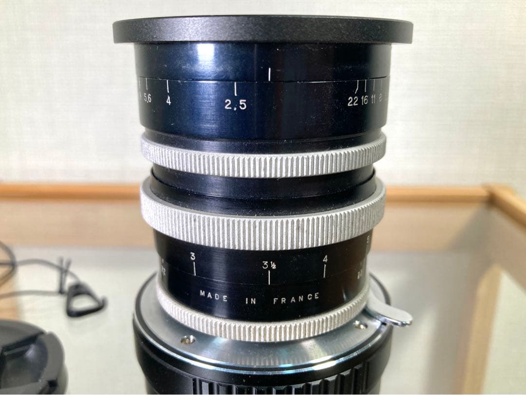 P.ANGENIEUX R1 35mm F2.5 Eマウントアダプター付