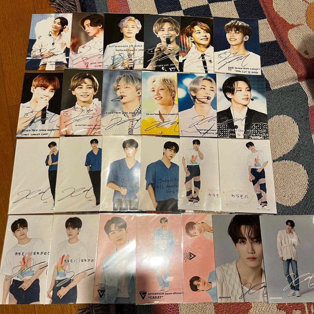 SEVENTEEN セブチ ジョンハン ローソンプリント ブロマイド 日本