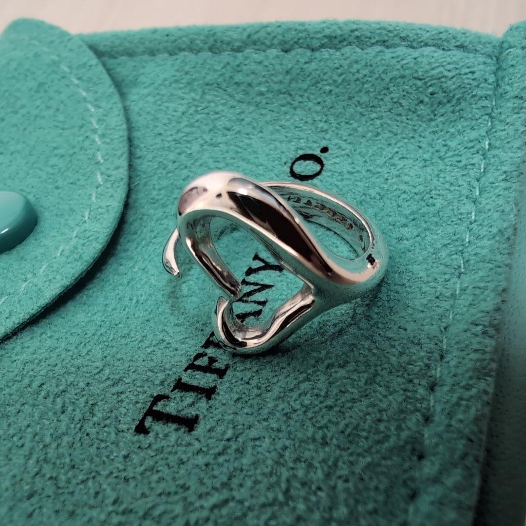 美品 ティファニー TIFFANY&Co シルバーリング 7号～8号 箱付
