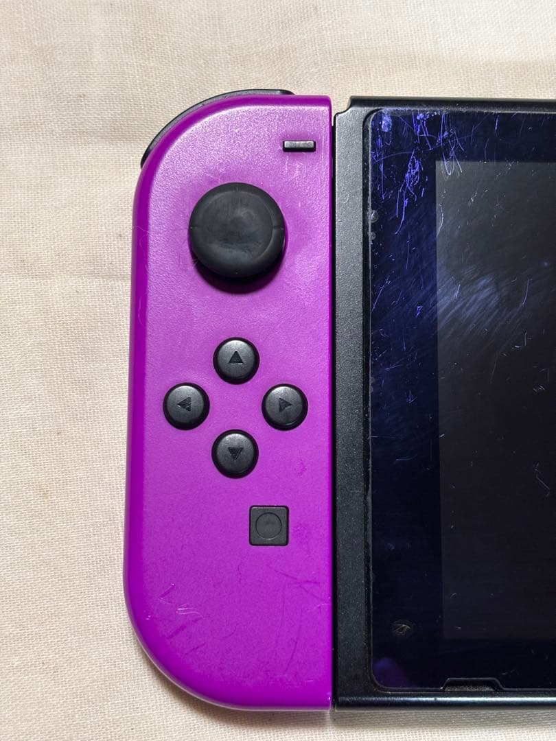 Nintendo Switch オレンジ/紫 本体+SDカード+本体ケース付き