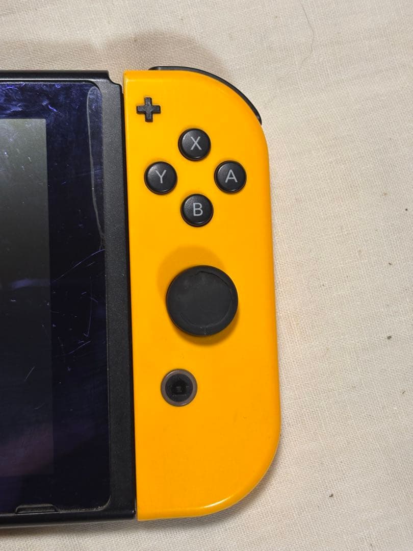 Nintendo Switch オレンジ/紫 本体+SDカード+本体ケース付き