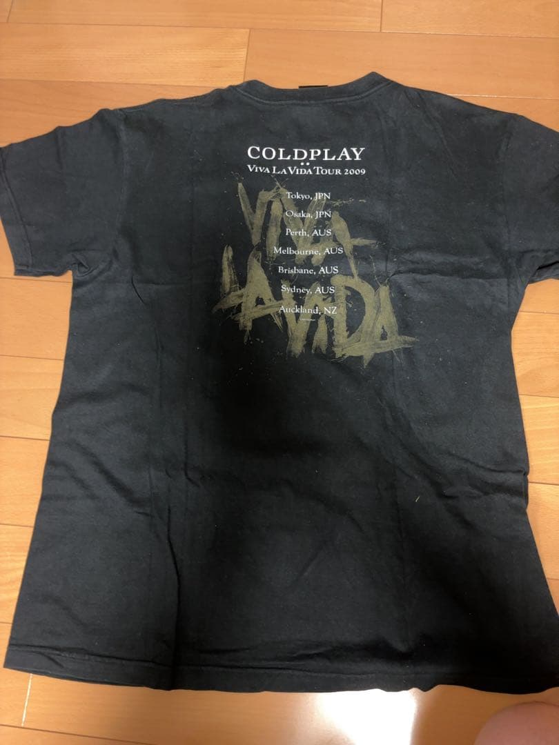 COLDPLAY Viva La Vida Tour Tシャツ X-LARGE