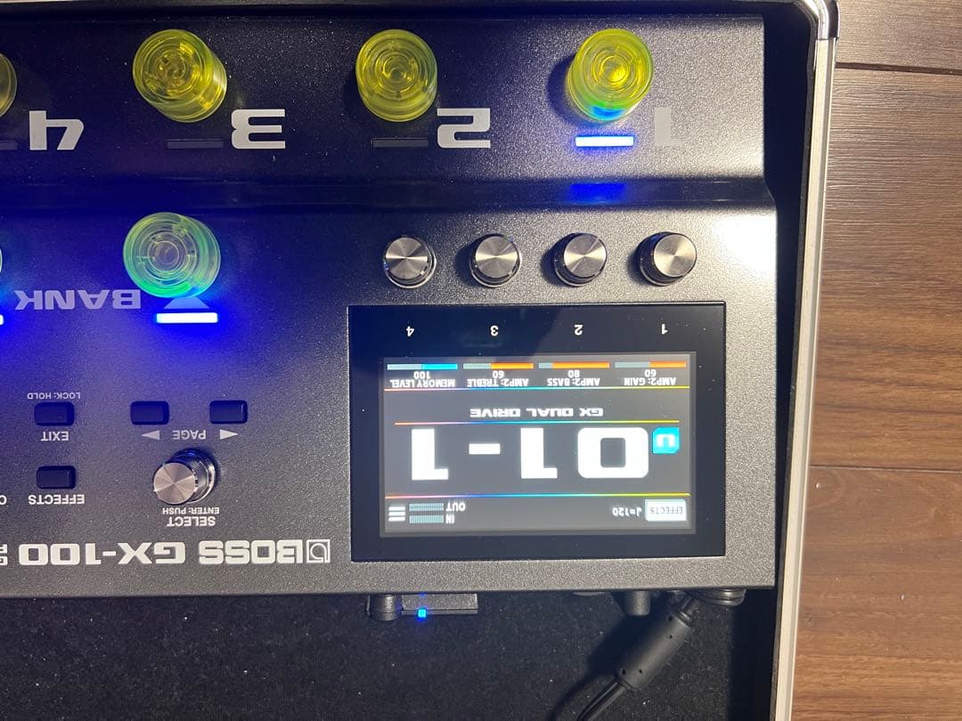 BOSS gx100 マルチエフェクター BT-DUALセット