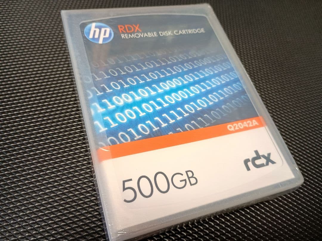 HP RDX 500GB リムーバブルディスクカートリッジ Q2042A