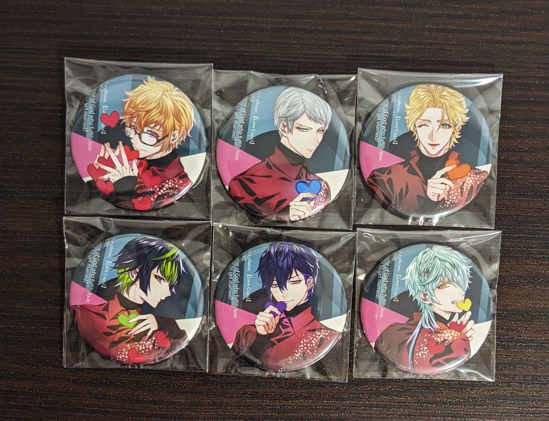 キューピット パラサイト オトメイトスタイル 缶バッジ キュピパラ