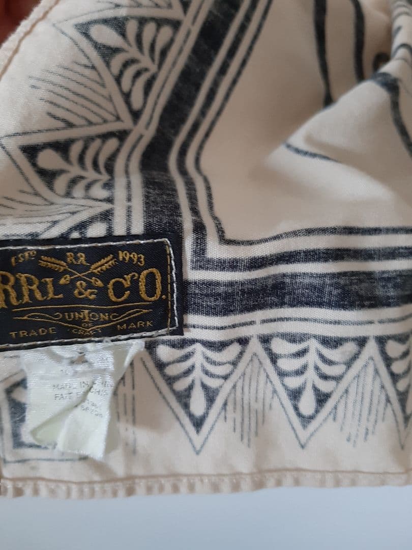 RRLストールダブルアールエルラルフローレンバンダナ