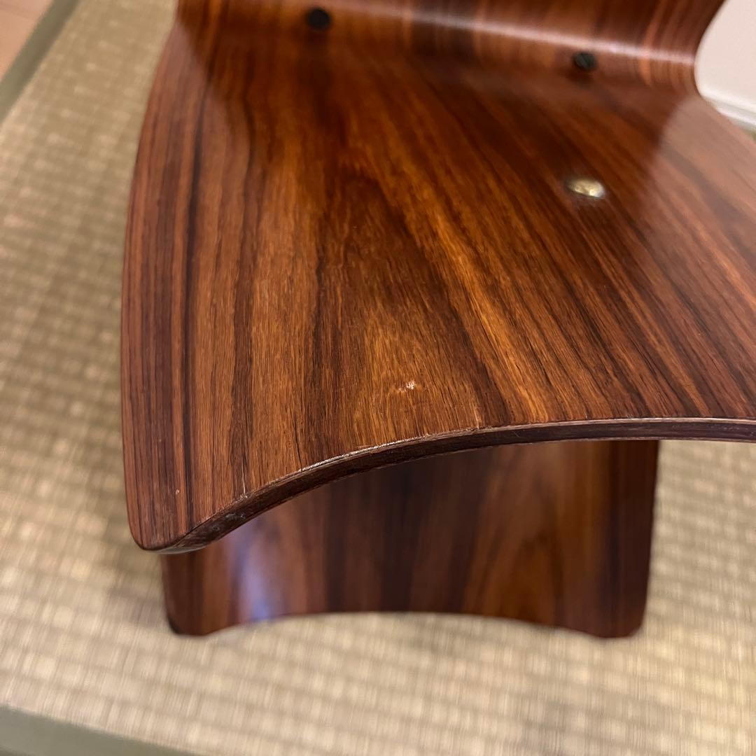 バタフライスツール　ビンテージ　手書き番号　柳宗理　天童木工　ヴィンテージ