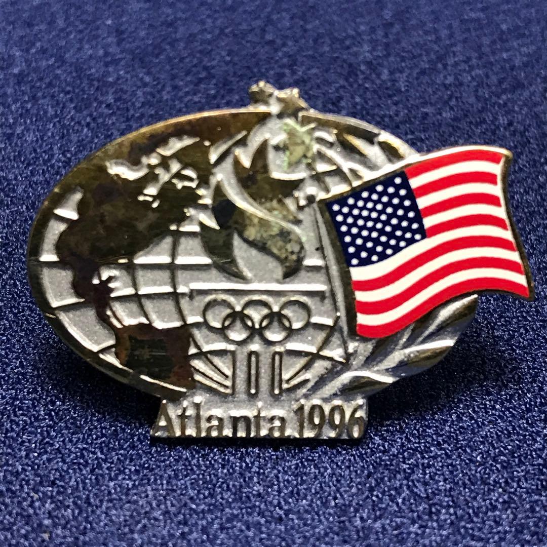 限定5000個 希少 アトランタ五輪 ピンバッジ USA アメリカ