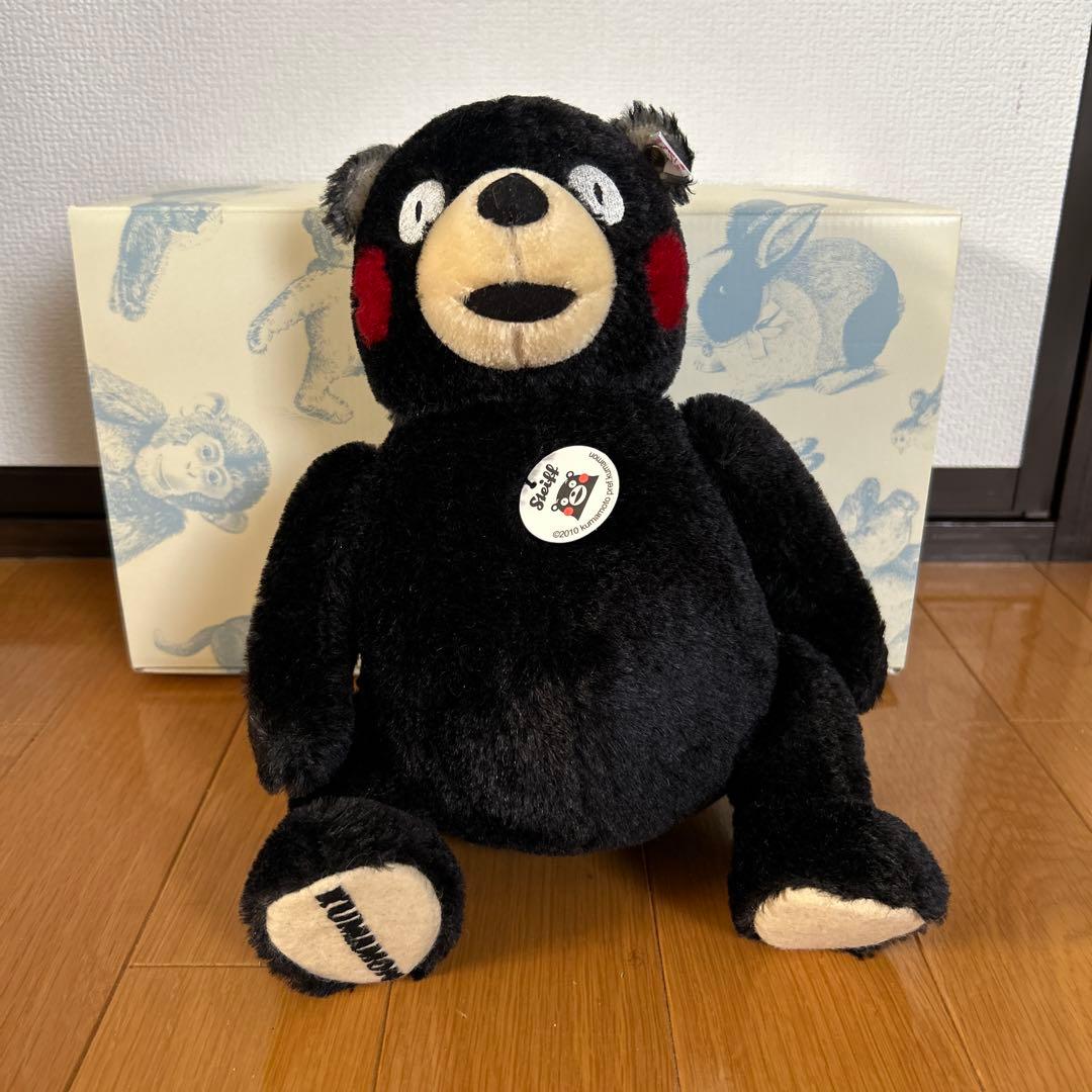 Steiff くまモン ぬいぐるみ 10周年記念1500体限定品
