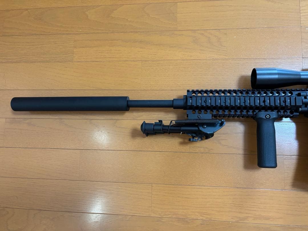 東京マルイ　次世代電動ガン レシーライフル　オプション多数　バッテリーおまけ