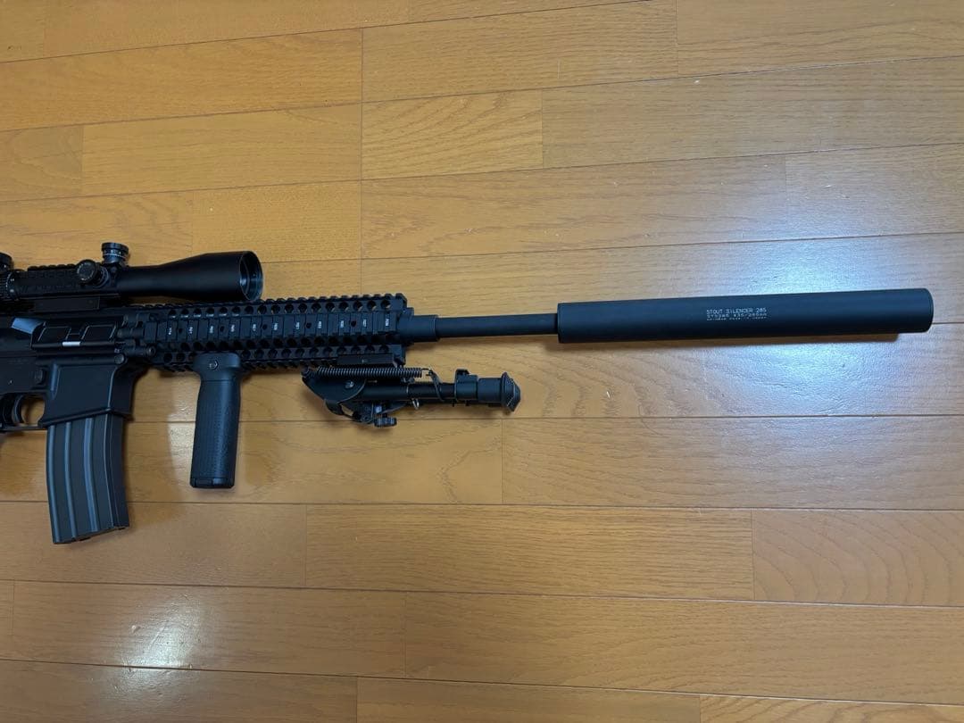 東京マルイ　次世代電動ガン レシーライフル　オプション多数　バッテリーおまけ