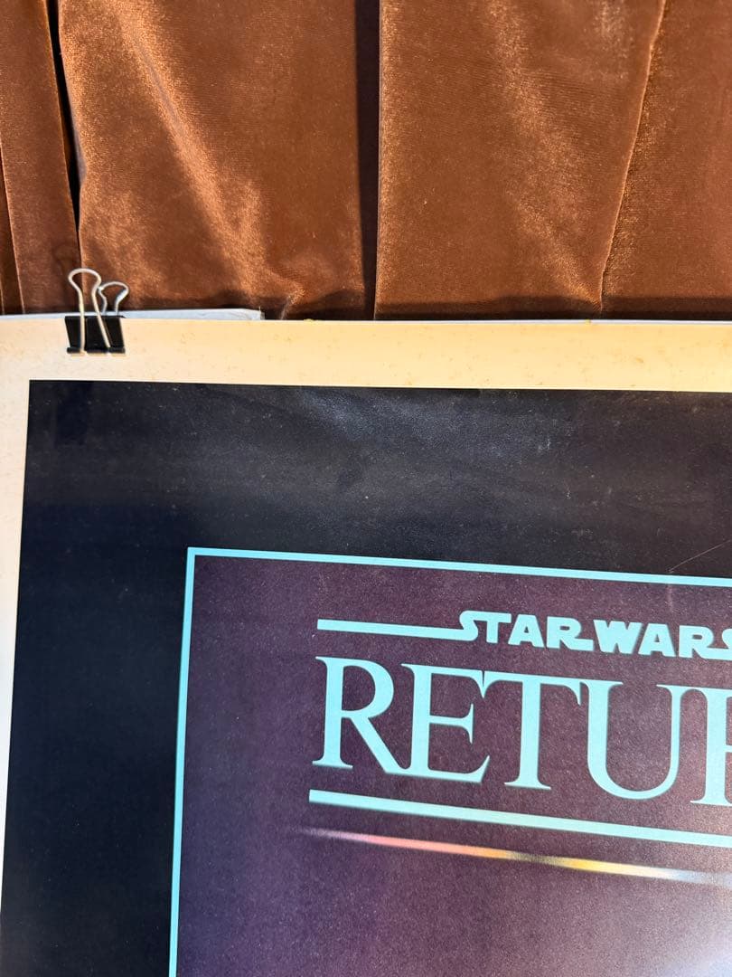 STAR WARS RETURN OF THE JEDI ポスター 1983年