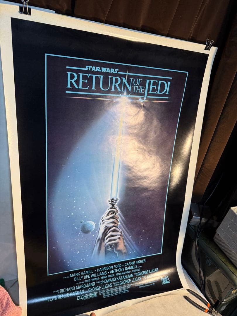 STAR WARS RETURN OF THE JEDI ポスター 1983年