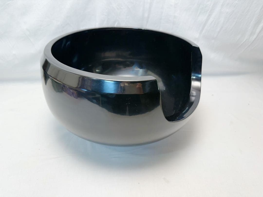 ほぼ未使用 茶道具 崇雲作 黒真塗 道安風炉 土風炉 陶印 敷板 底瓦 火箸灰匙