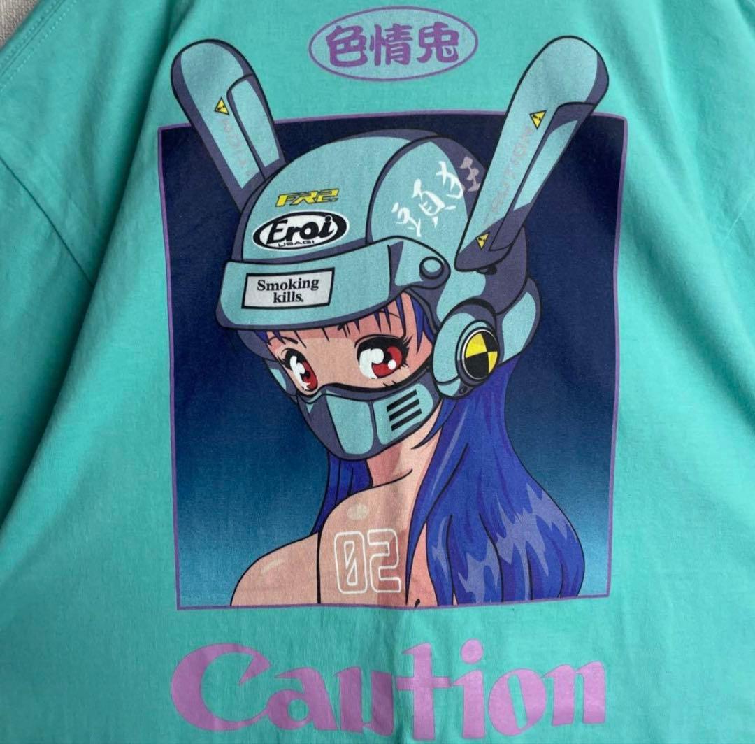 FR2 月桃　バイカーガールTシャツ　美品