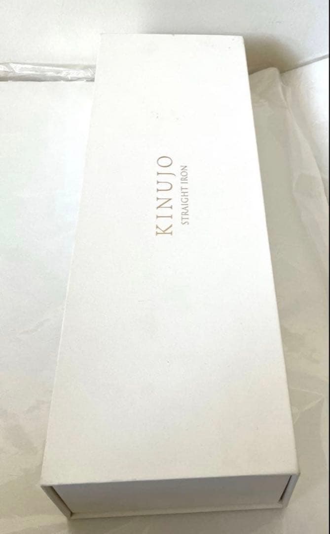 KINUJO　LM225　ストレートヘアアイロン　絹女　パールホワイト