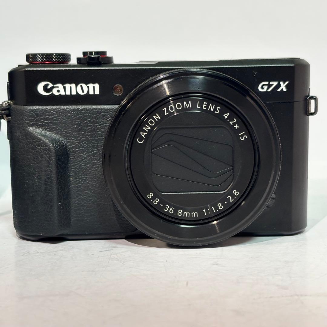 Canon PowerShot G7X Mark II キヤノン ブラック