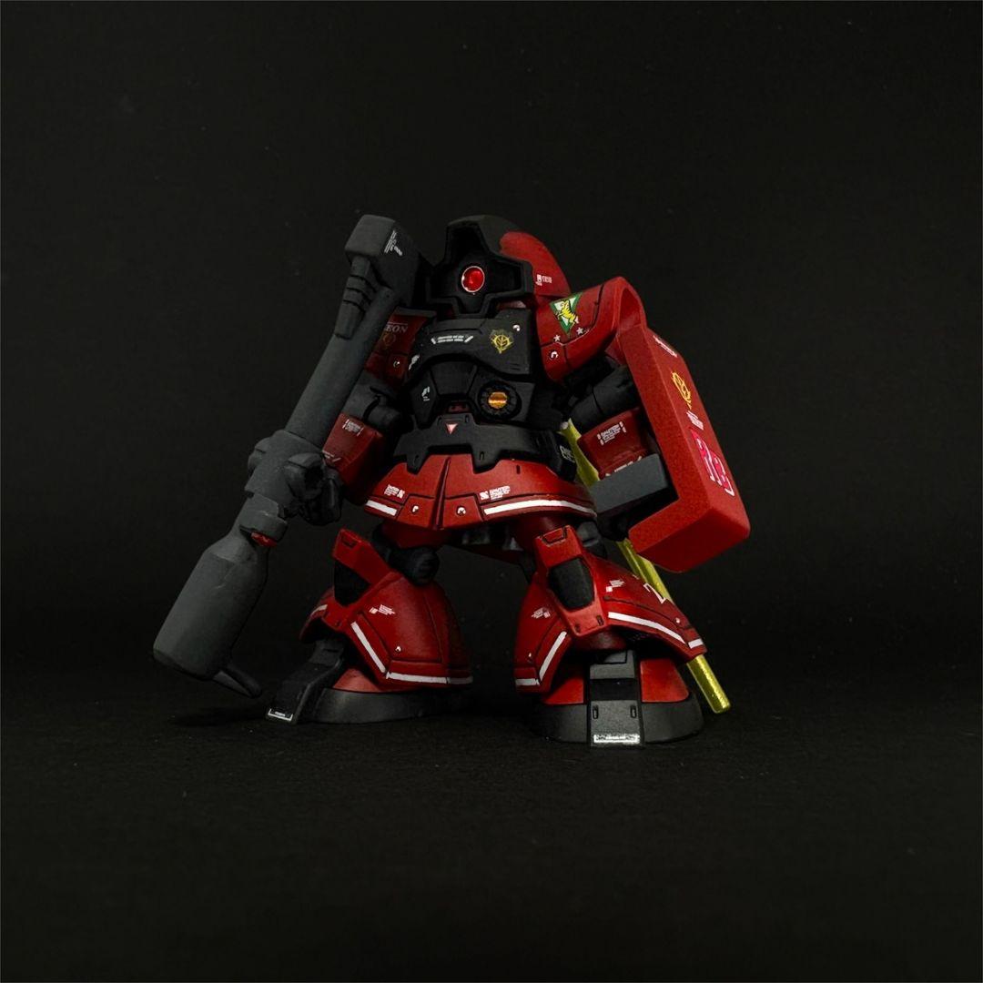 モビルスーツアンサンブル ドム (ジョニー・ライデン専用機) 全塗装 完成品