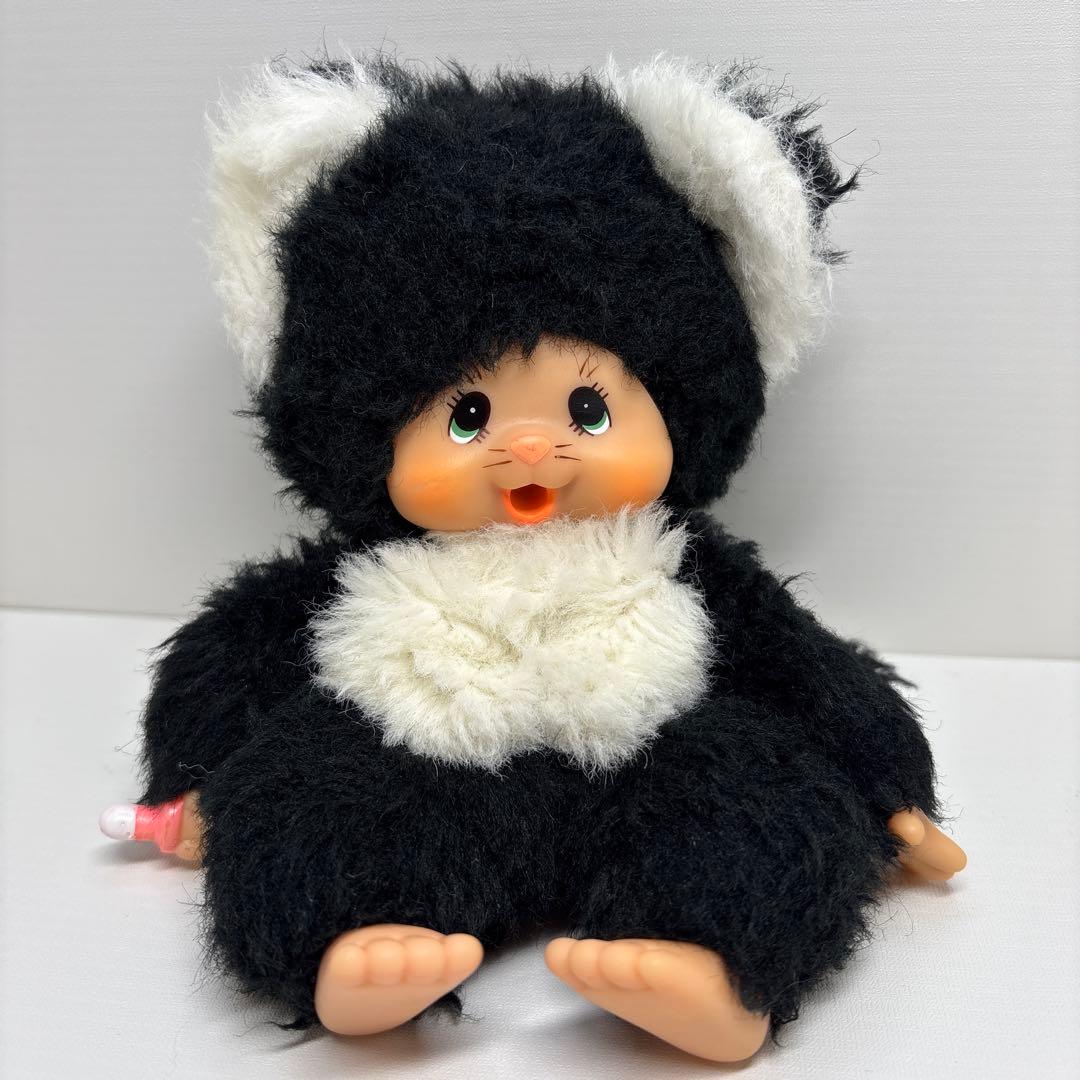 ビンテージ ミンカちゃん ねこ モンチッチ monchhichi 1584