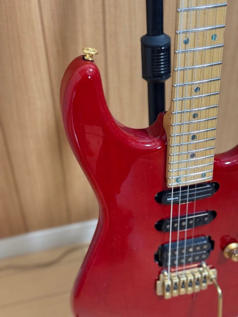 T’s guitars ST-24 Red 24フレット ステンレスフレット