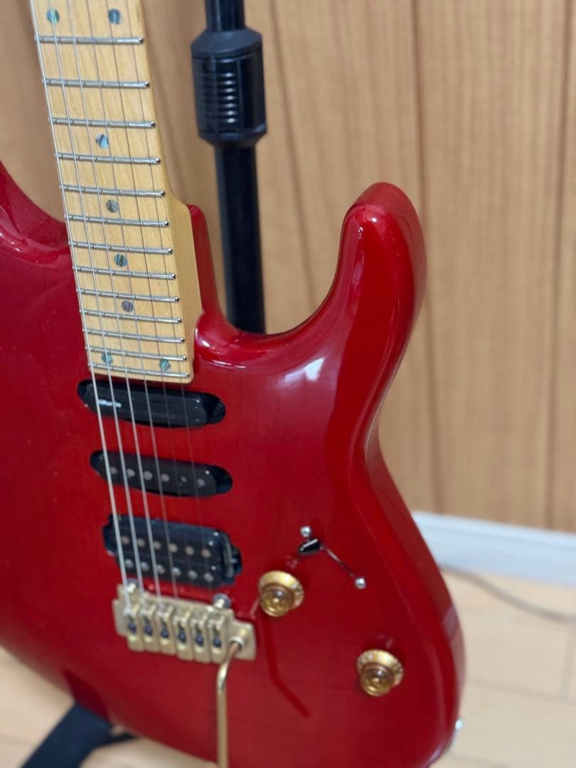 T’s guitars ST-24 Red 24フレット ステンレスフレット