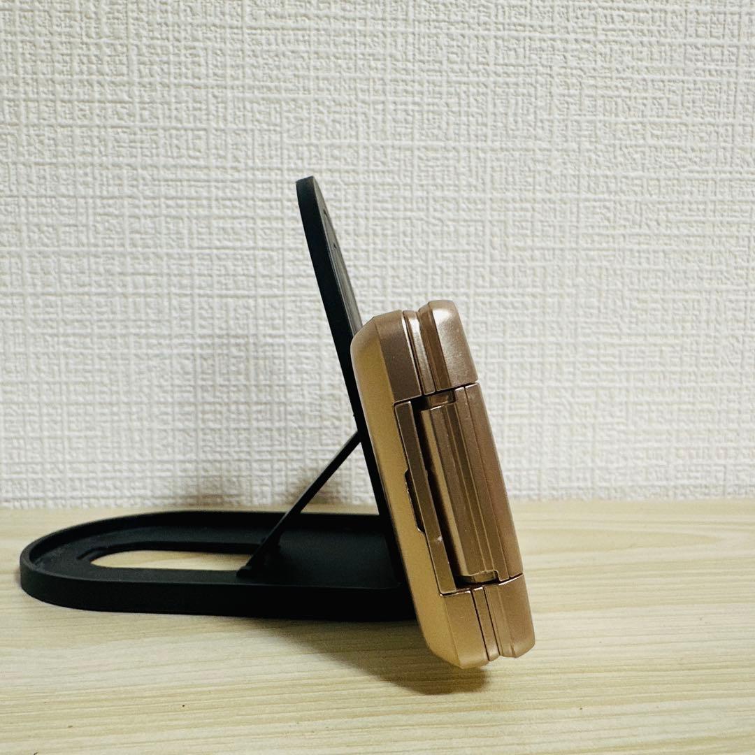 【美品】かんたん携帯11 A207SH ゴールド SIMロック解除済