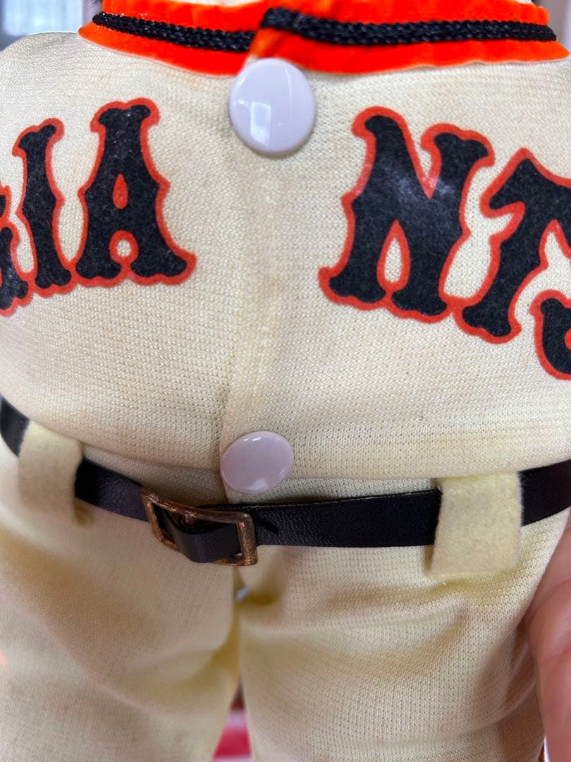 昭和レトロ 読売ジャイアンツ ぬいぐるみ人形 約48cm｜通販品｜当時物