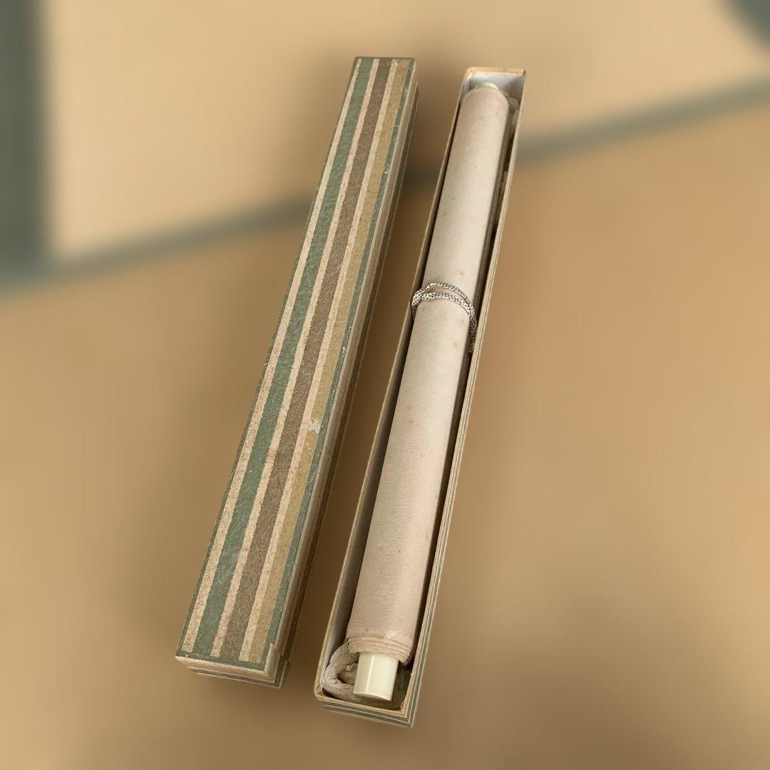 竹の掛軸 縦180cm 横56cm 専用ケース付き