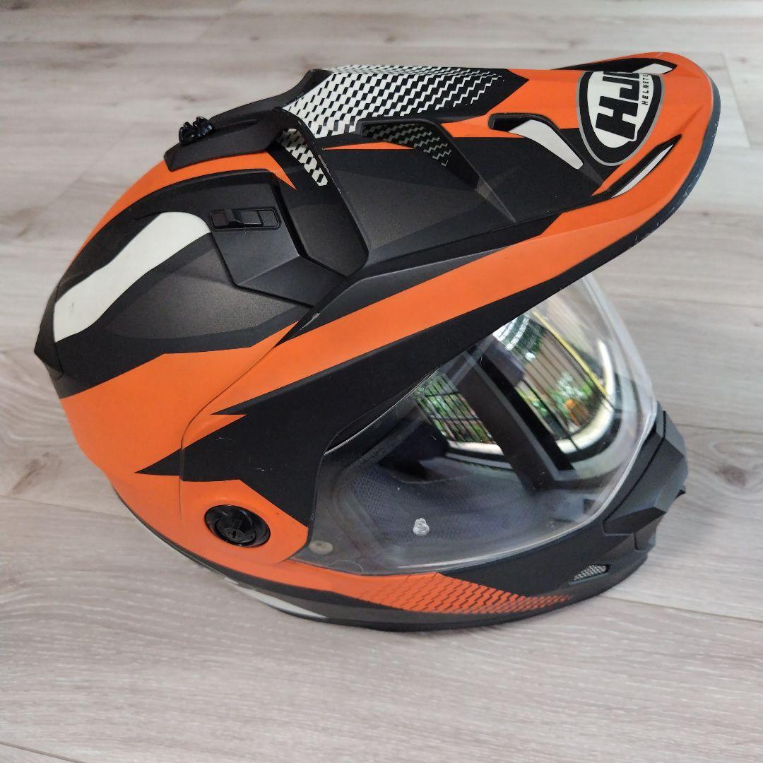 HJC　オフロード用ヘルメット オレンジ