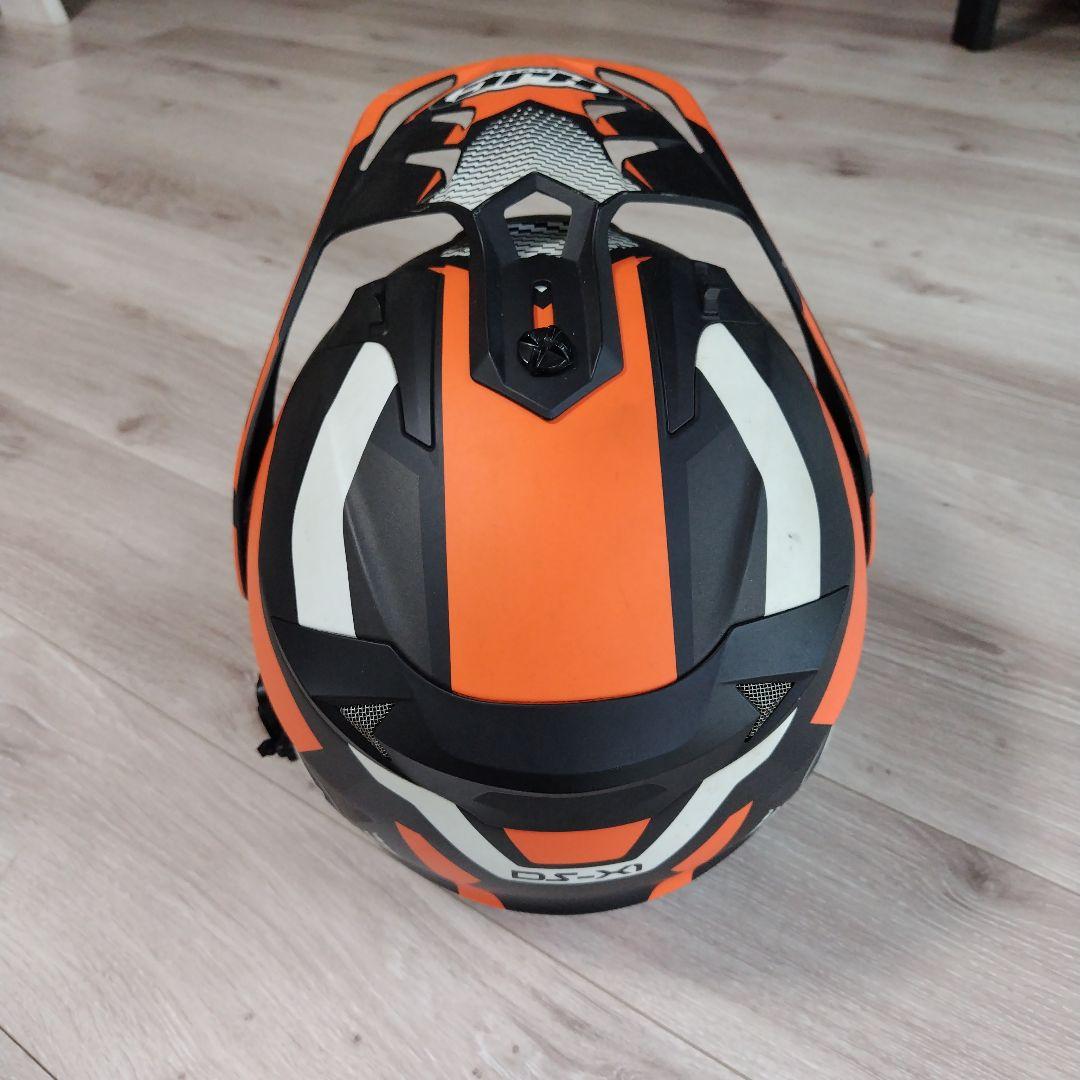 HJC　オフロード用ヘルメット オレンジ