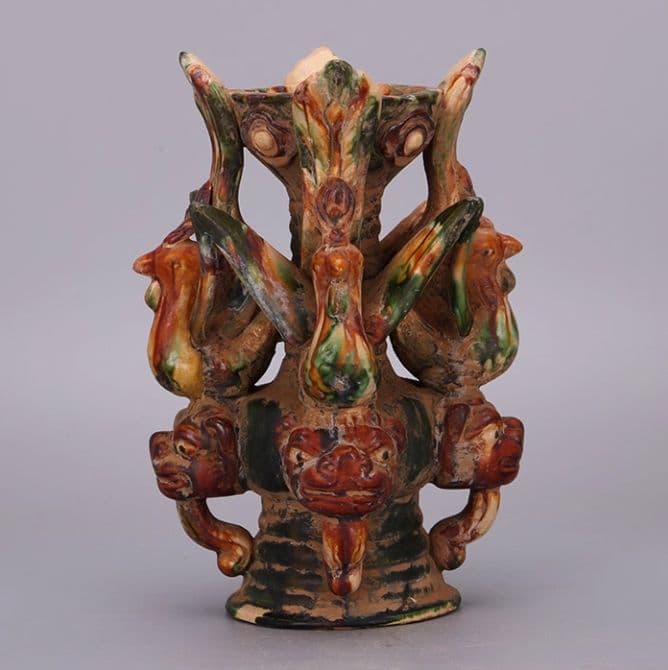 唐三彩 とうさんさい 陶磁器 装飾品 工芸品 美術品 置物