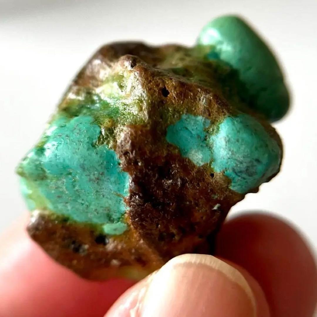 アメリカ ターコイズ 原石 59.8ct トルコ石 天然石 鉱物 レア 一点もの
