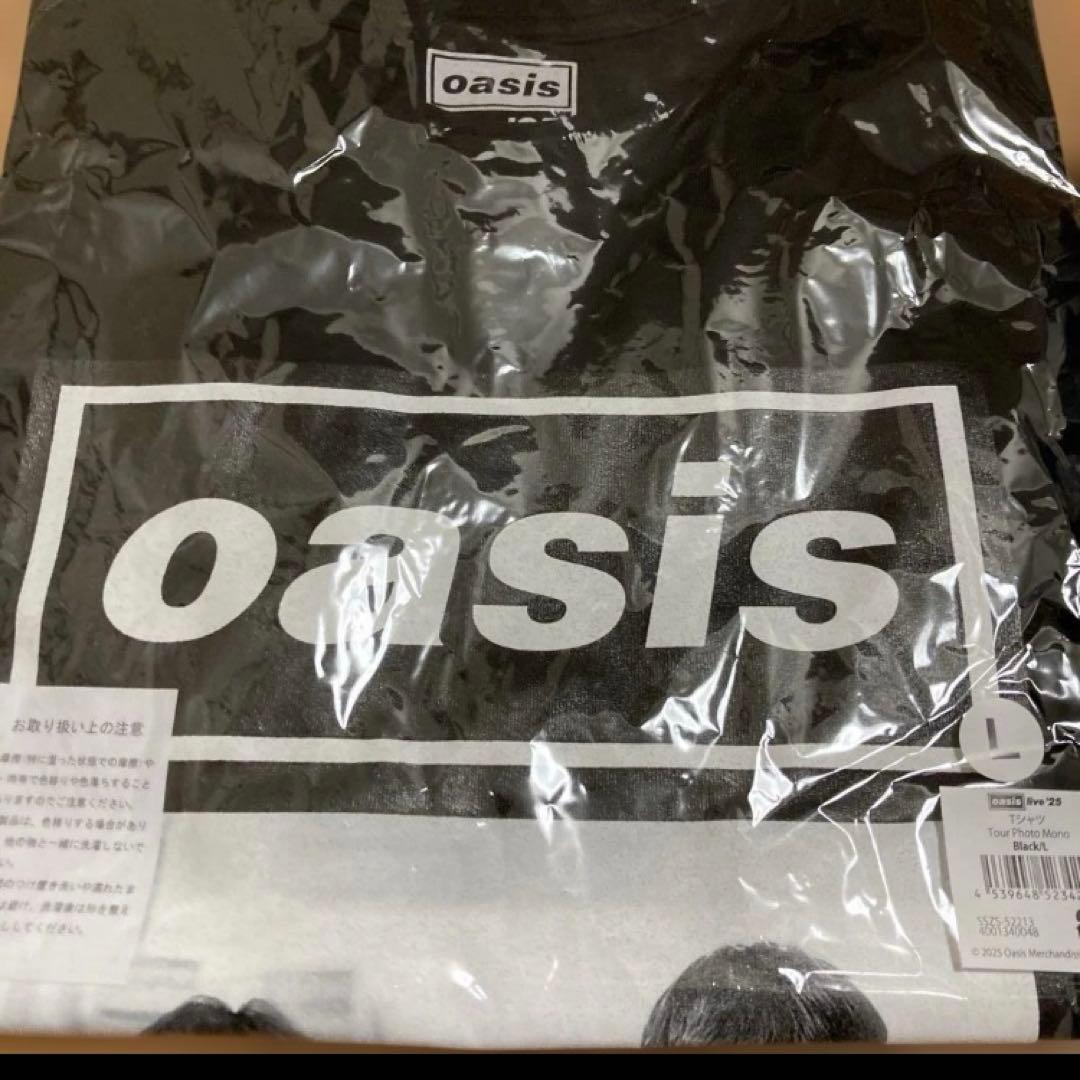 完売品・新品★オアシス★oasis★ Tシャツ Tour Photo Mono