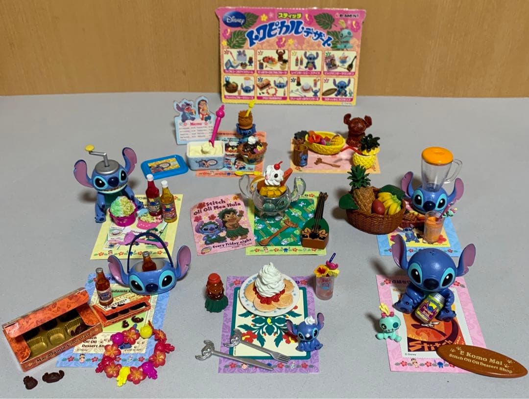 【2シリーズセット】【完全フルコンプ】【帯付き】食品サンプル　スティッチ