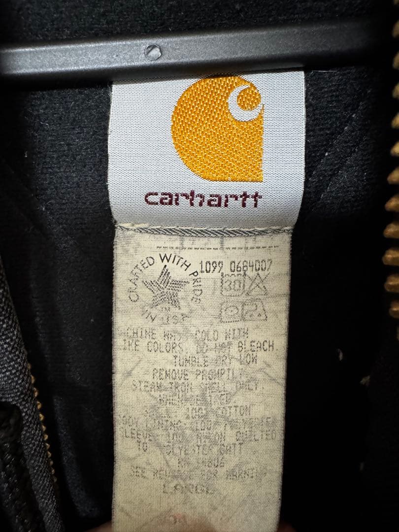 Carhartt ジャケット 黒