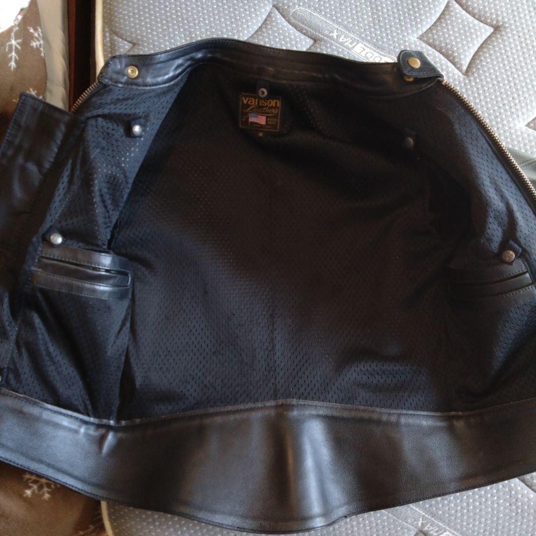 VANSON　ライダースジャケット