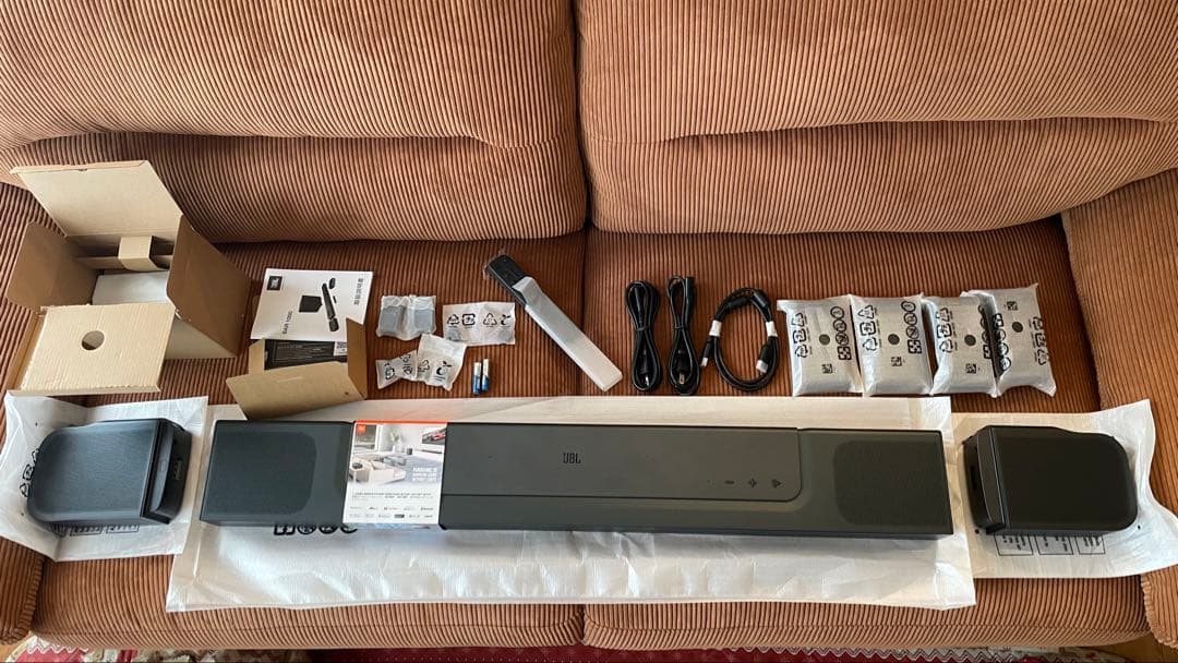 使用2時間　JBL BAR 1000